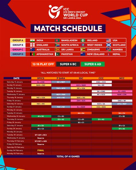 U19 World Cup 2024 .